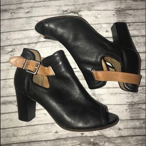 Clarks Block Heel Shootie